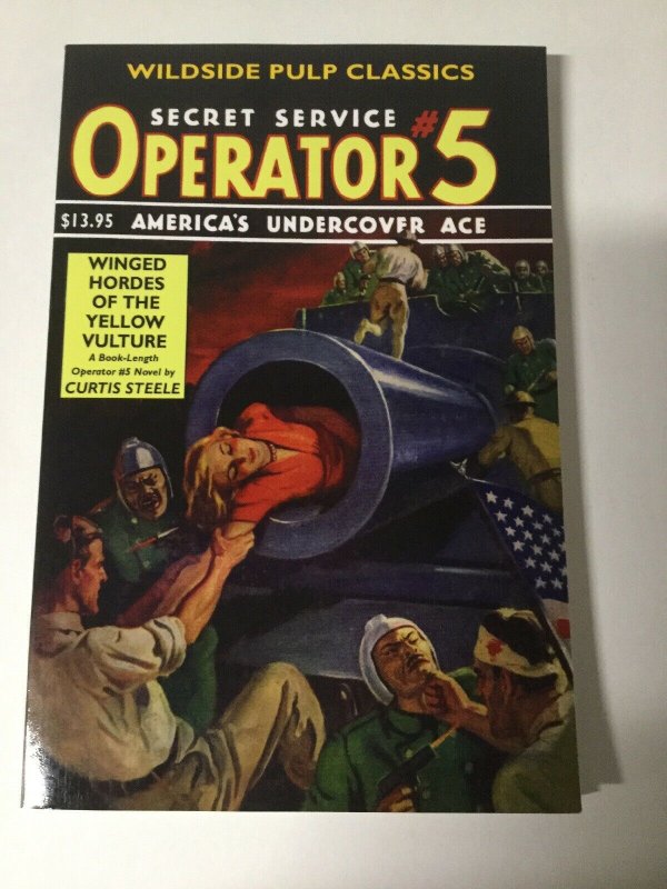 Secret Service Operator 5 Winged Hordes Of Yellow Vulture Near Mint Pulp Reprint