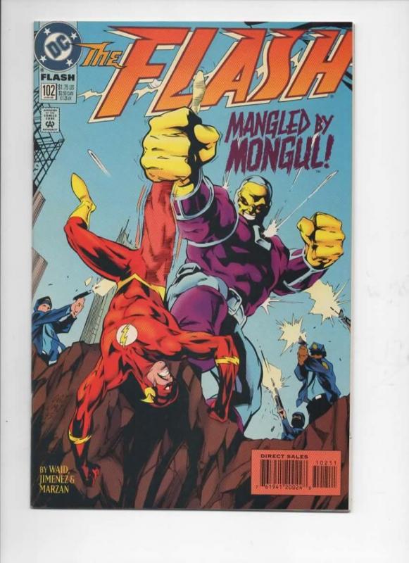 FLASH #102, VF/NM, Waid, Fastest Man Alive, 1987 1995, more DC in store