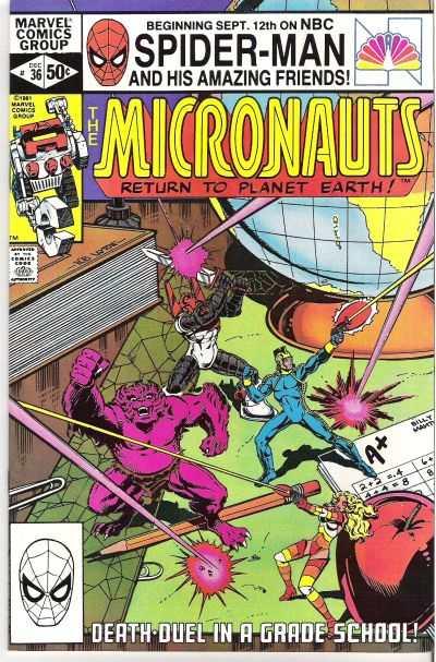 Micronauts (1979 series) #36, VF- (Stock photo)