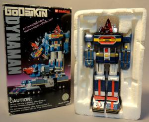 GoDaiKin DYNAMAN ST1 Bandai Popy Chogokin Transformer Shogun Warrior Small Die