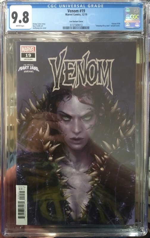 Venom # 19 NM 9.8 CGC Amazing MaryJane variant