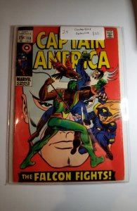 Captain America #118 (1969) 2nd Falcon CF detached ~2.0