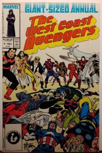 West Coast Avengers Annual #2 Direct Edition (1987)