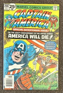 Captain America + Falcon #200 Jack Kirby VF+ 1976