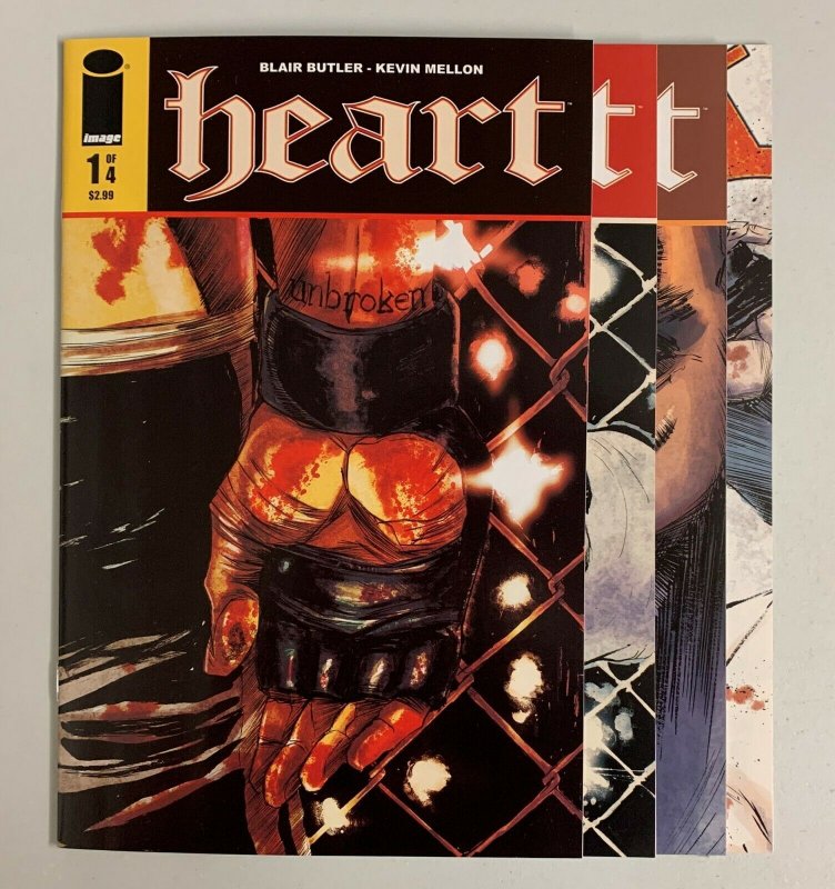 Heart #1-4 Set (Image 2011) 1 2 3 4 Blair Butler (9.0+) 