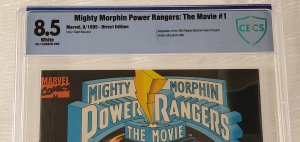 New CBCS Slabs! Mighty Morphin Power Rangers: The Movie - CBCS 8.5