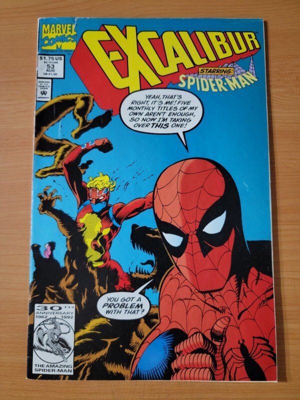 Excalibur #53 ~ DOLLAR BIN ~ 1992 DC Comics 