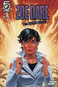 Zoe Dare Vs Disasteroid #3 Cover A Comic Book 2016 - Action Lab