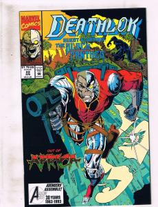 Lot of 5 Deathlok Marvel Comic Book #19 20 21 22 23 KS2