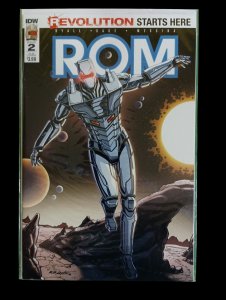 ROM #0-2 Run FCBD Exclusive Ryall Gage Messina IDW 2016 VF Space Knight