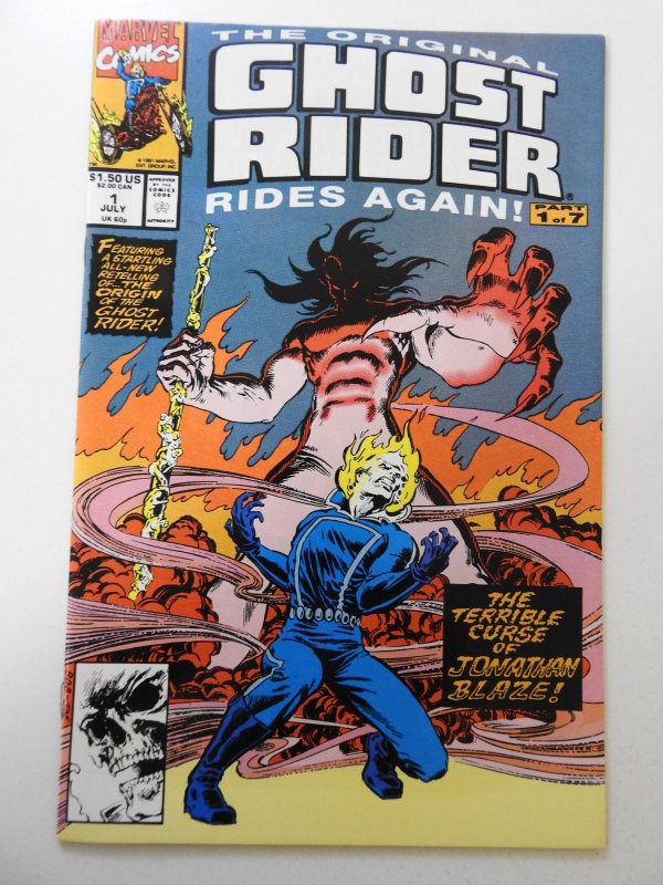 The Original Ghost Rider Rides Again! #1 VF+ Condition!