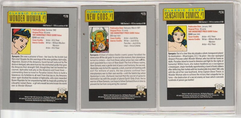 1992 Impel DC Cosmic Trading Cards(19)