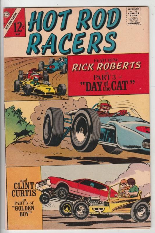 Hot Rod Racers #14 (May-67) VF/NM Mid-High-Grade Rick Roberts, Clint Curtis