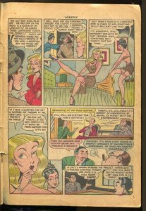 Torchy #1 1949-Quality-1st issue-spicy art-lingerie panels-robot story-lots o...