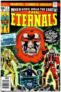 THE ETERNALS #4 & #5 (1976) 8.5 VF+ Jack Kirby! Huge MARVEL MOVIE has arrived!