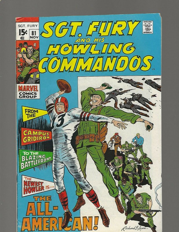 Sgt Fury & His Howling Commandos #81 The All American