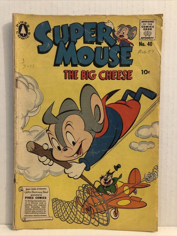 Super Mouse #40 The Big Cheese 1957