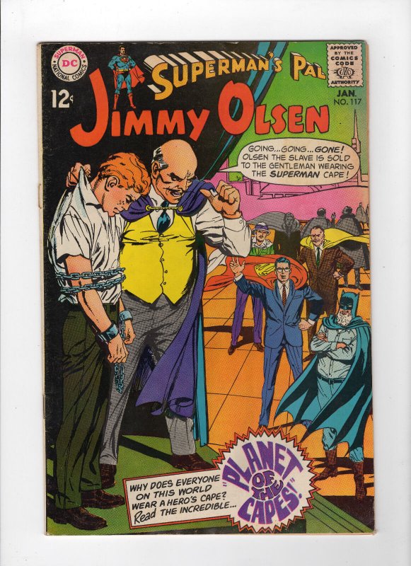 Superman's Pal, Jimmy Olsen #117 (Jan 1969, DC) - Very Good/Fine 