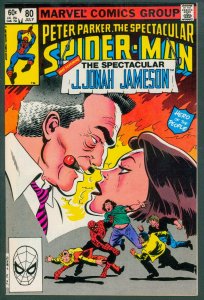 Spectacular Spider-Man 80 VF/NM 9.0 Marvel 1983