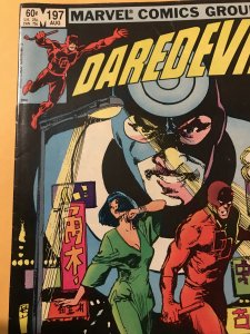 DAREDEVIL #197 : Marvel 8/83 Fn+; 1st LADY DEATHSTRYKE, Yoriko Oyama