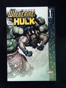Ultimate Wolverine Vs Hulk #1Rep 2Nd  Marvel Comics 2009 Nm-