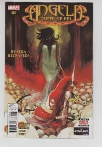 ANGELA QUEEN OF HEL (2015 MARVEL) #2 CVR A STEPHANIE HANS