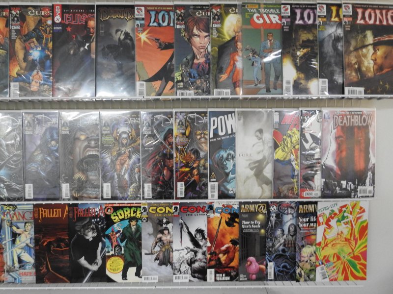 Huge Lot of 160+ Comics W/ Conan, Darkness, Superman Avg VF Cond.