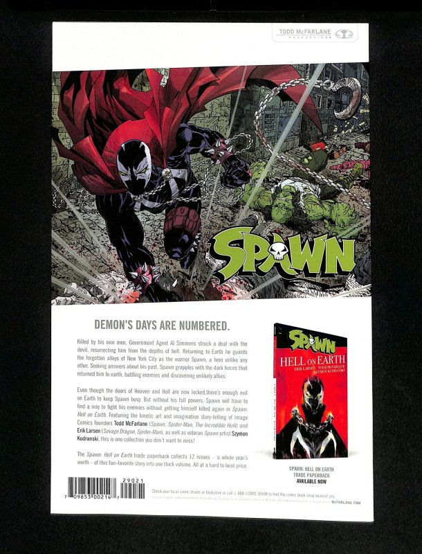 Spawn #290 Francesco Mattina Variant