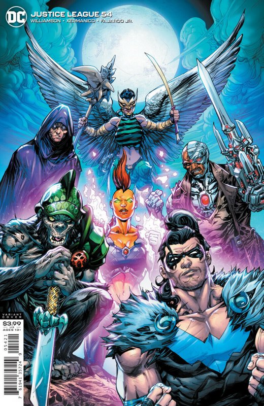 JUSTICE LEAGUE #54 CVR B HOWARD PORTER VAR (DARK NIGHTS DEATH METAL) 