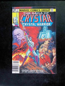 Saga Of Crystar #1  Marvel Comics 1983 VF/NM Newsstand