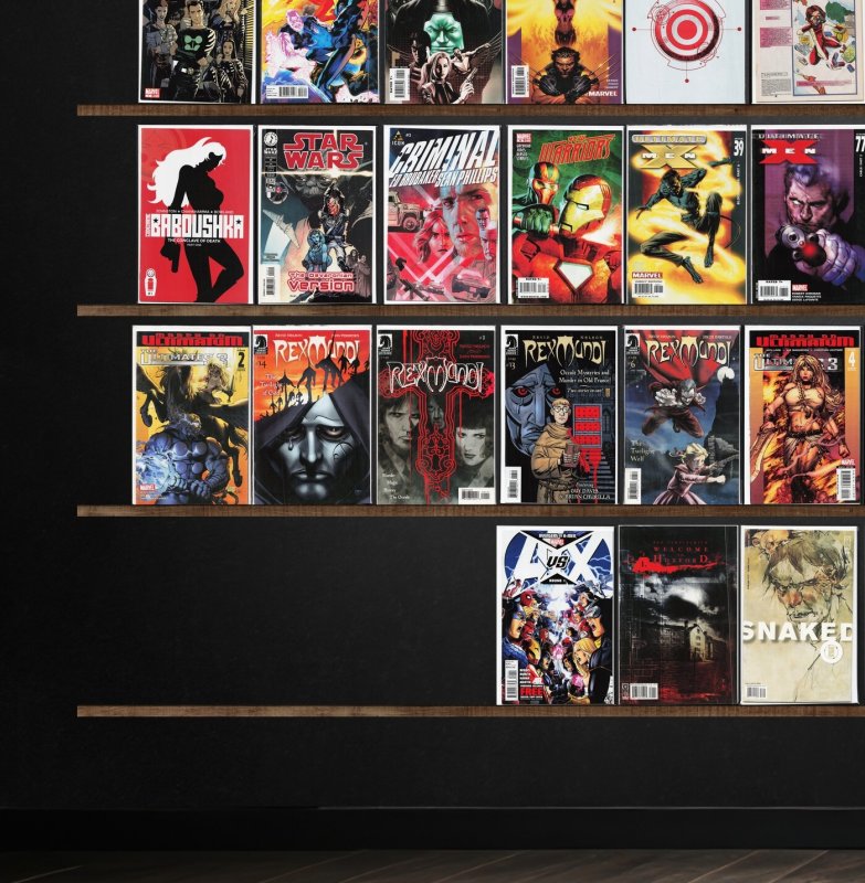 Huge Lot 150+ Comics with Captain America, Ultimate X-Men, Exiles & More!