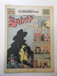 The Spirit #139 (1943) Newsprint Comic Insert Rare!