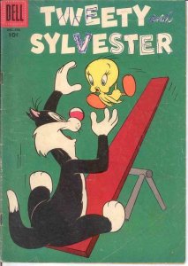 TWEETY & SYLVESTER (1952-1962 DELL) 15 FR-G COMICS BOOK