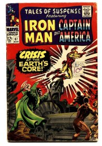 TALES OF SUSPENSE #87 comic book 1966-IRON MAN/CAPTAIN AMERICA-MARVEL