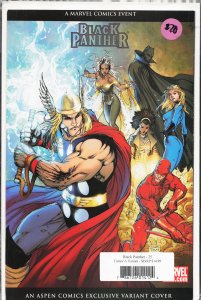 Black Panther #25 Variant Cover (2007) Black Panther