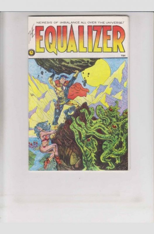 The EQUALIZER #1, VF, 2nd, Kirk Kennedy, 1980, Underground, Everyman