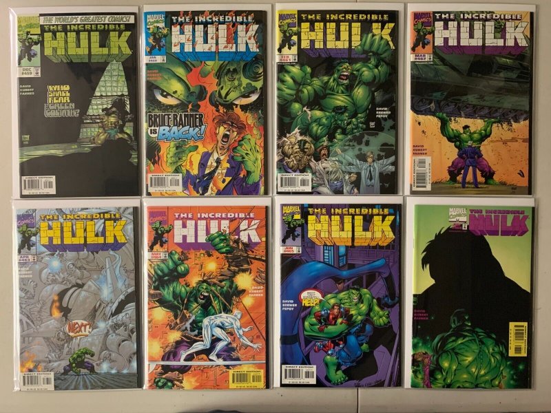 The Incredible Hulk comics lot #451-473 + 3 annual + 1 special 27 diff (1997-99)
