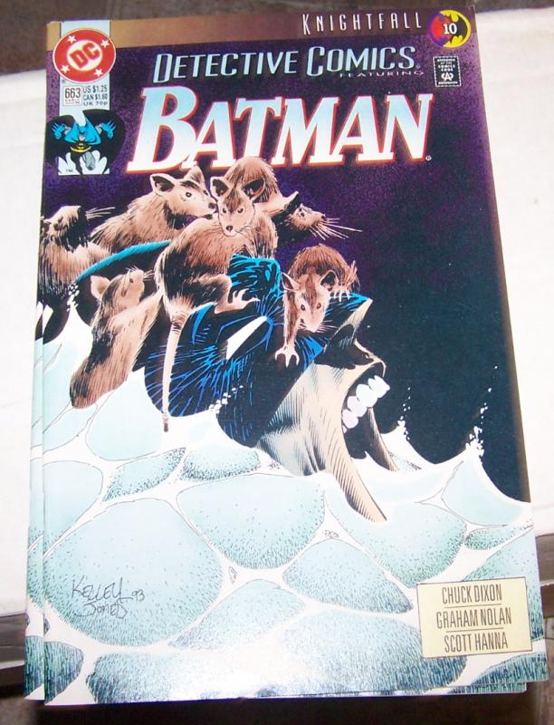 Detective Comics #663 (Jul 1993, DC) BATMAN