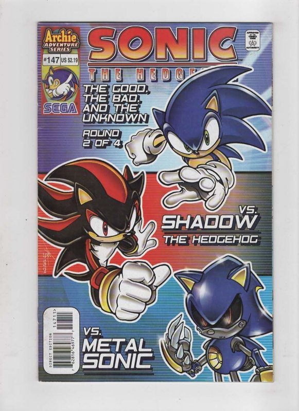 Sonic the Hedgehog #142 thru #155