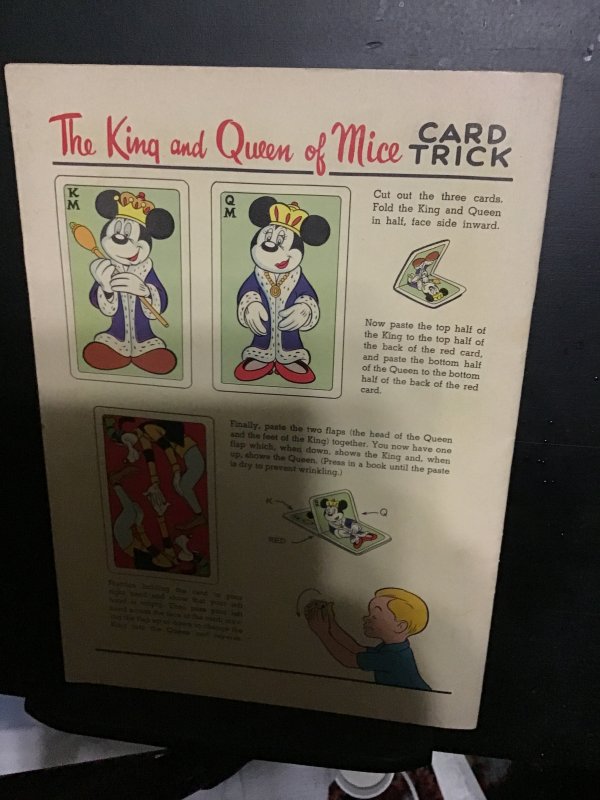 Four Color #819 (1957) mid high grade Mickey Mouse in Magic Land! FN+ Disney key