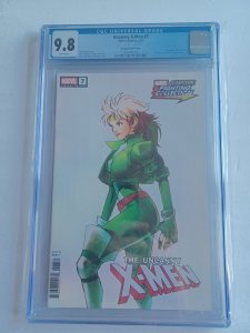 Uncanny X-Men #7 Bengus Variant - Marvel Vs Capcom - Rogue - 2025 - CGC 9.8