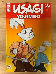 Usagi Yojimbo #20 Second Print Cover (2021)