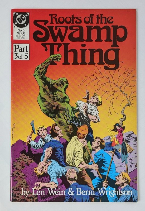 Roots of the Swamp Thing #3 (1986)   FN-