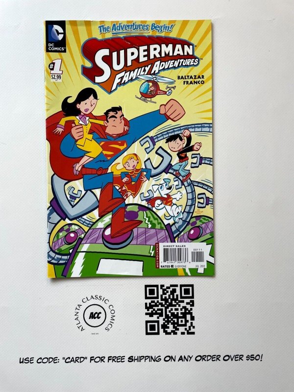 Superman Family Adventures # 1 NM- 1st Print DC Comic Book Batman Flash 2 J886