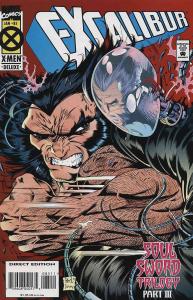 Excalibur #85 Deluxe VF ; Marvel | Warren Ellis Wolverine