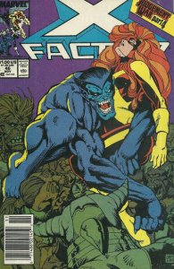 X-Factor #46 (Newsstand) GD ; Marvel | low grade comic Judgment War 4