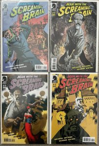 Man with the Screaming Brain #1-4 (2005) - VF/NM *4 Book Lot* High Grade