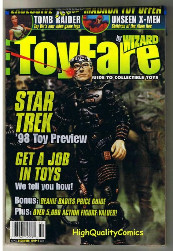 TOYFARE Magazine #4, NM, Star Trek, Borg, Tomb Raider, Sealed, 1997