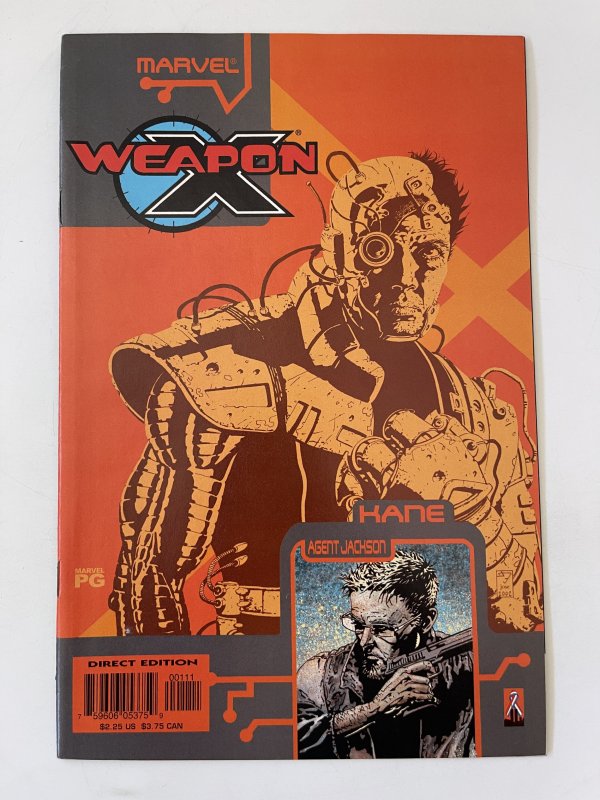 Weapon X: The Draft - Kane #1 - NM- (2002)