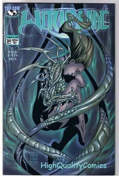 WITCHBLADE #34, NM, Femme Fatale, Randy Green, 1995, more in store